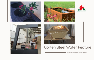 Corten Steel Water Feature